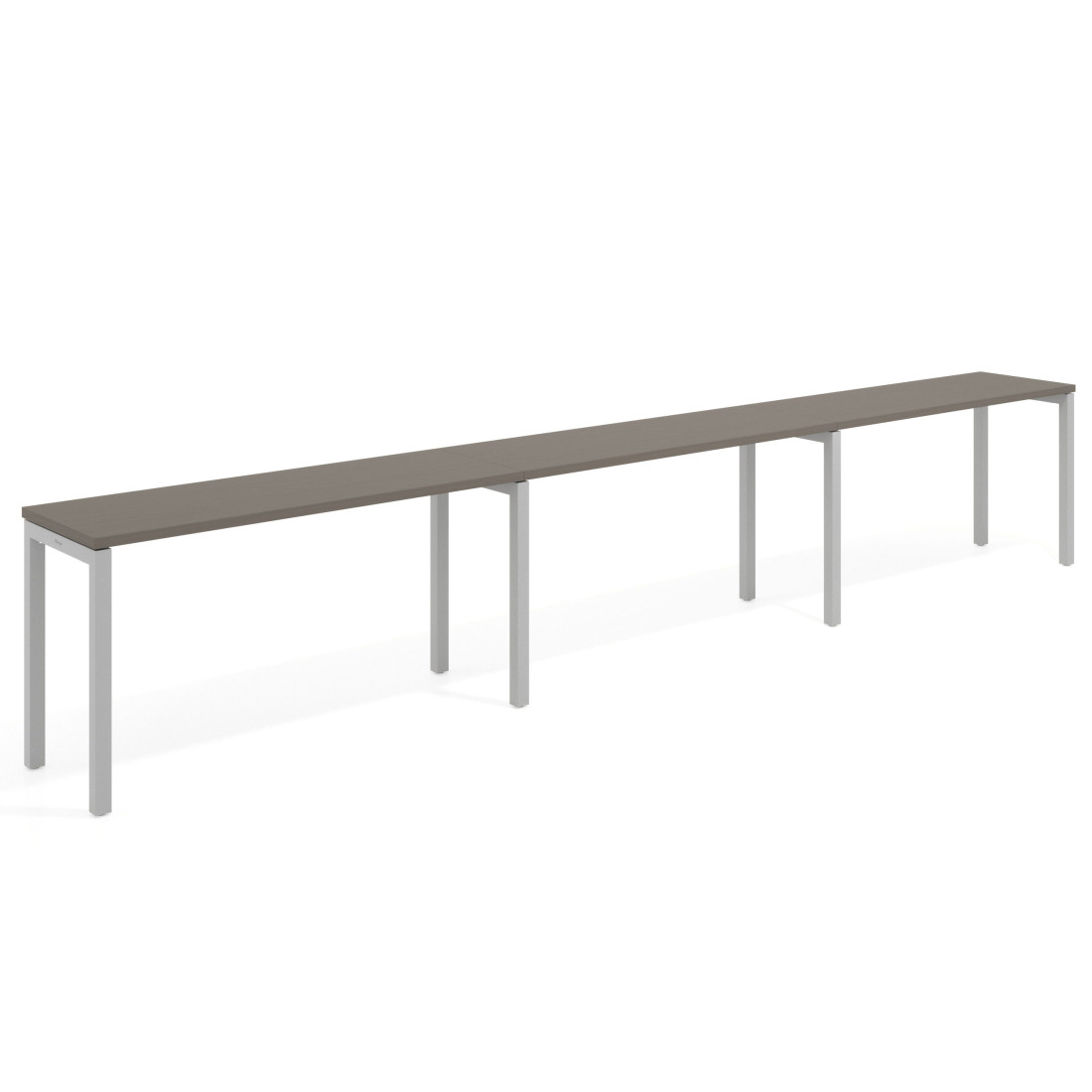 mesa multipuesto 300x50 etna kube mesa progresiva triple fondo 50cm recto 1