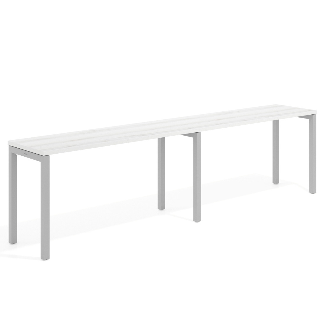 mesa multipuesto 136x50 albo kube mesa progresiva doble fondo 50cm recto 1