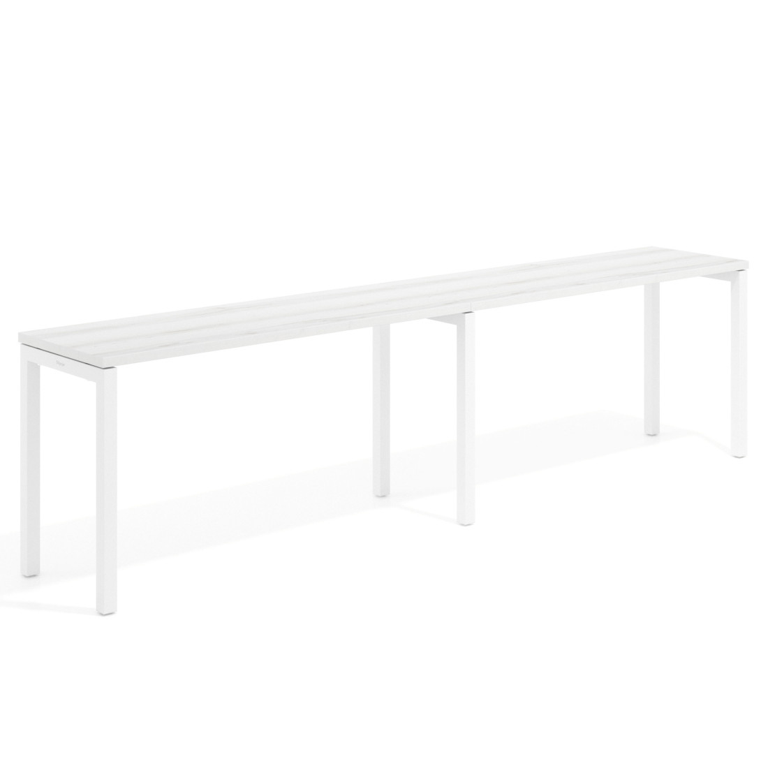 mesa multipuesto 136x50 albo kube mesa progresiva doble fondo 50cm recto 1