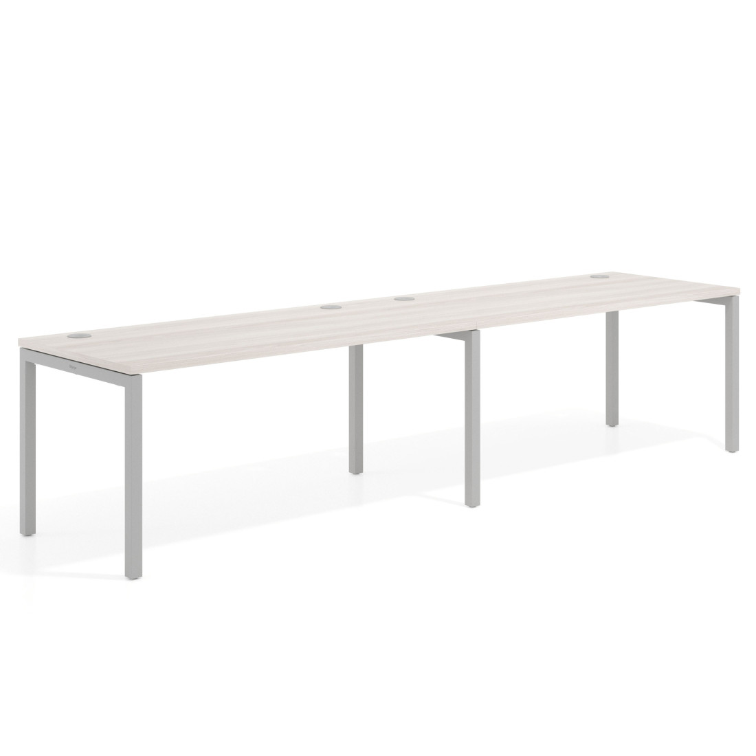 mesa multipuesto 200x80 california kube mesa progresiva doble fondo 80cm recto 1