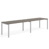 mesa multipuesto 200x80 etna kube mesa progresiva doble fondo 80cm recto 1