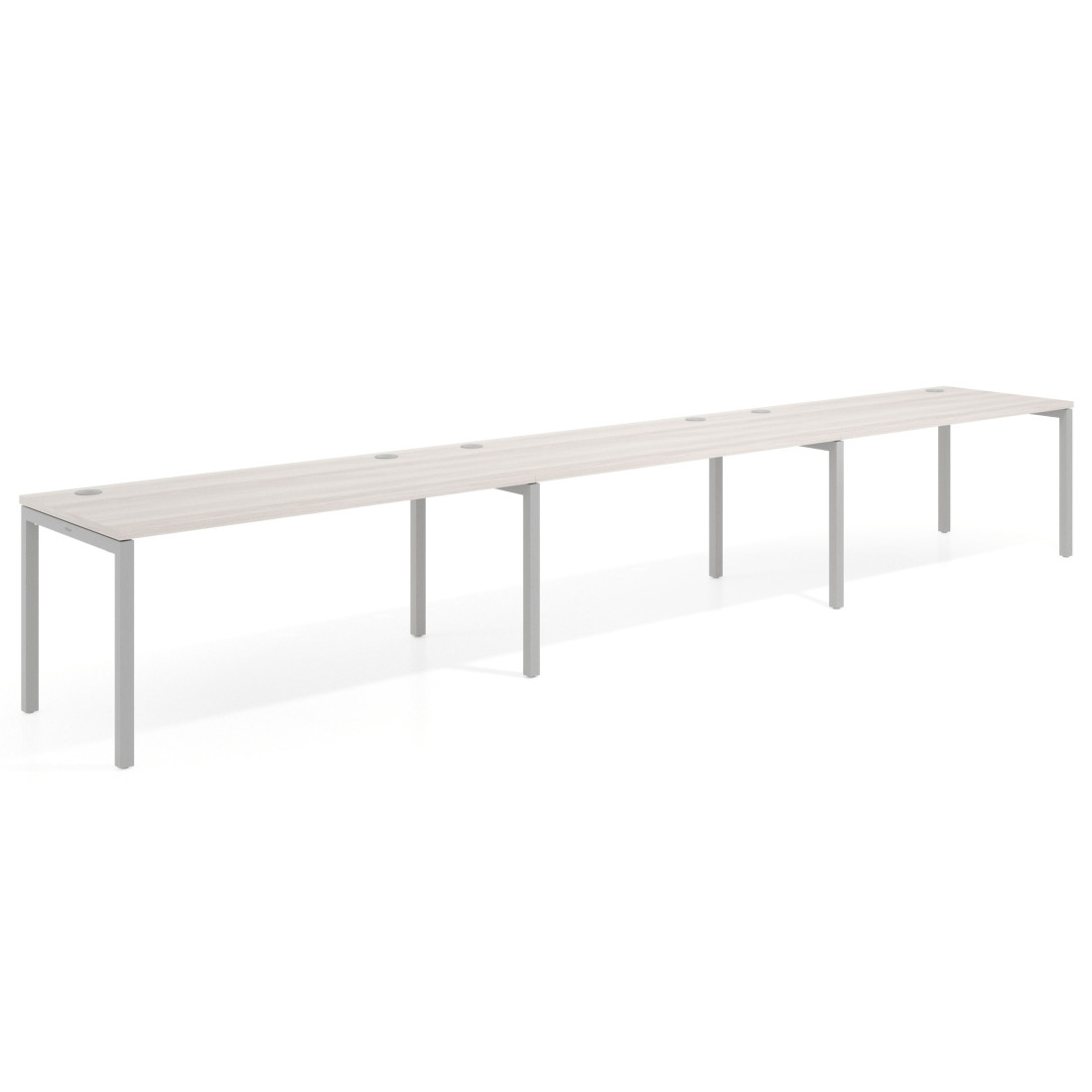 mesa multipuesto 300x80 california kube mesa progresiva triple fondo 80cm recto 1