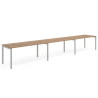 mesa multipuesto 300x80 naturale kube mesa progresiva triple fondo 80cm recto 1