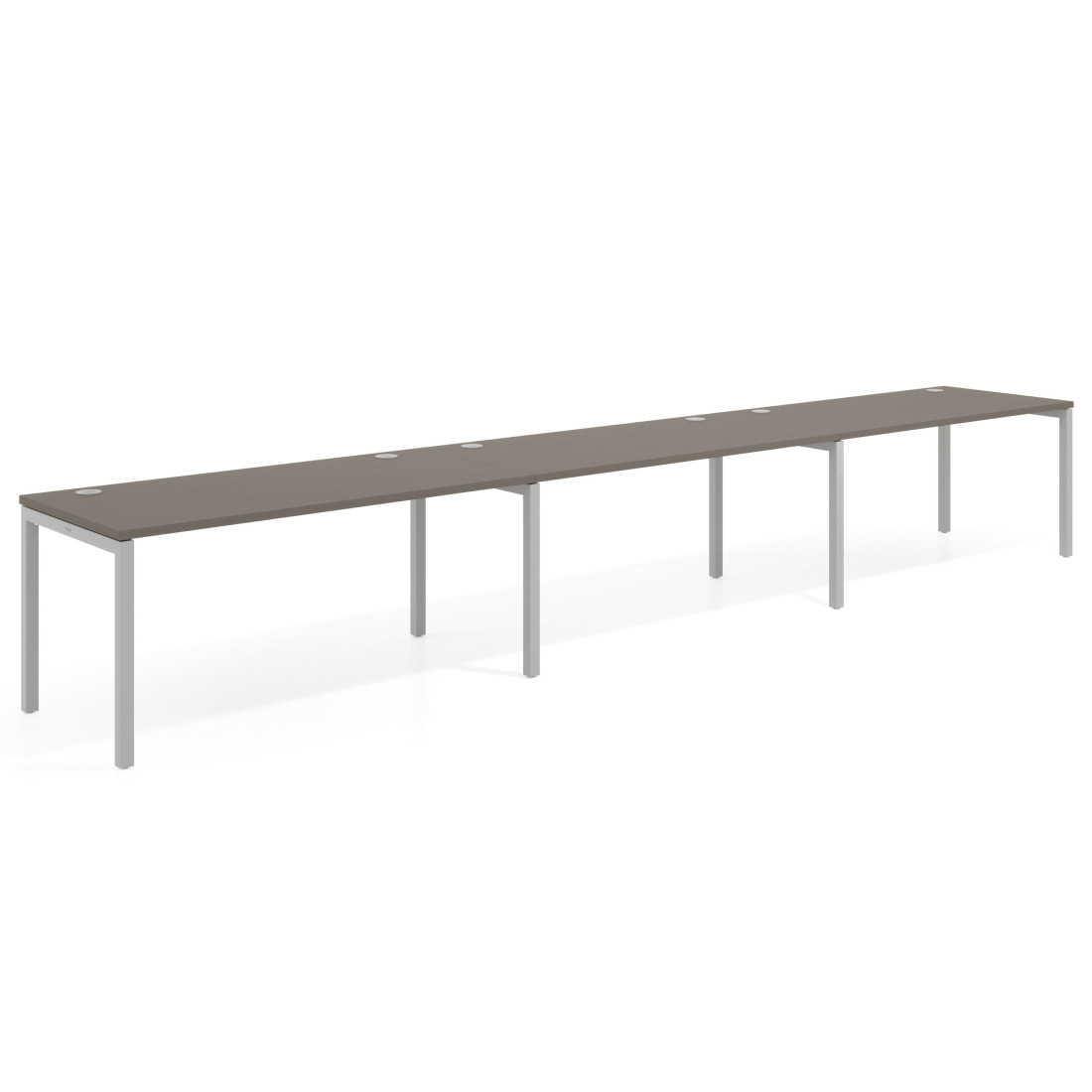 mesa multipuesto 300x80 etna kube mesa progresiva triple fondo 80cm recto 1
