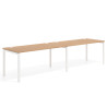mesa multipuesto 200x80 siroco kube mesa progresiva doble fondo 80cm recto 1