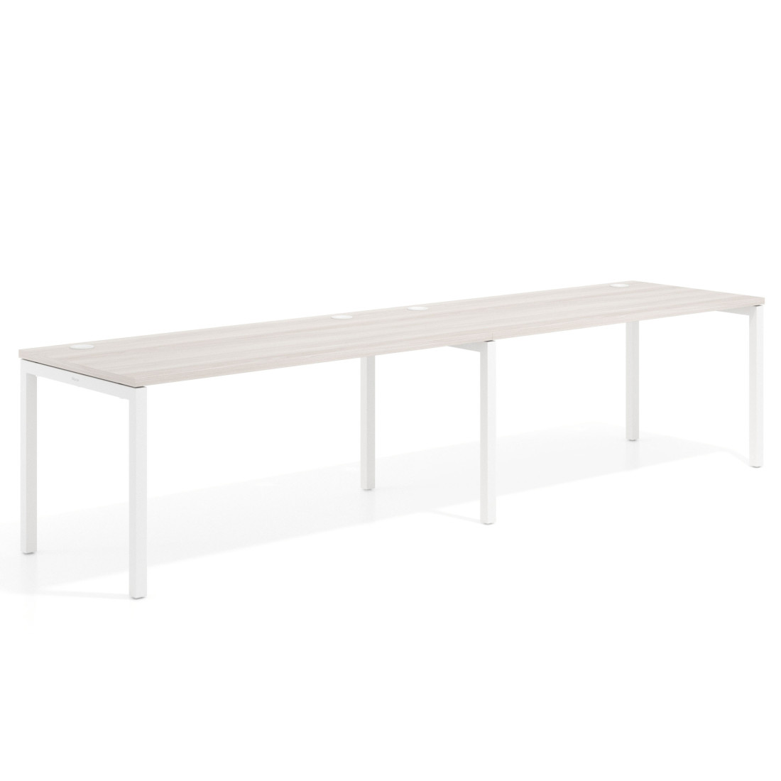 mesa multipuesto 200x80 california kube mesa progresiva doble fondo 80cm recto 1