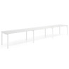 mesa multipuesto 420x80 albo kube mesa progresiva triple fondo 80cm recto 1