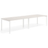 mesa multipuesto 200x100 california kube mesa progresiva doble fondo 100cm recto 1