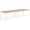 mesa multipuesto 200x100 siroco kube mesa progresiva doble fondo 100cm recto 1