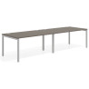 mesa multipuesto 200x100 etna kube mesa progresiva doble fondo 100cm recto 1