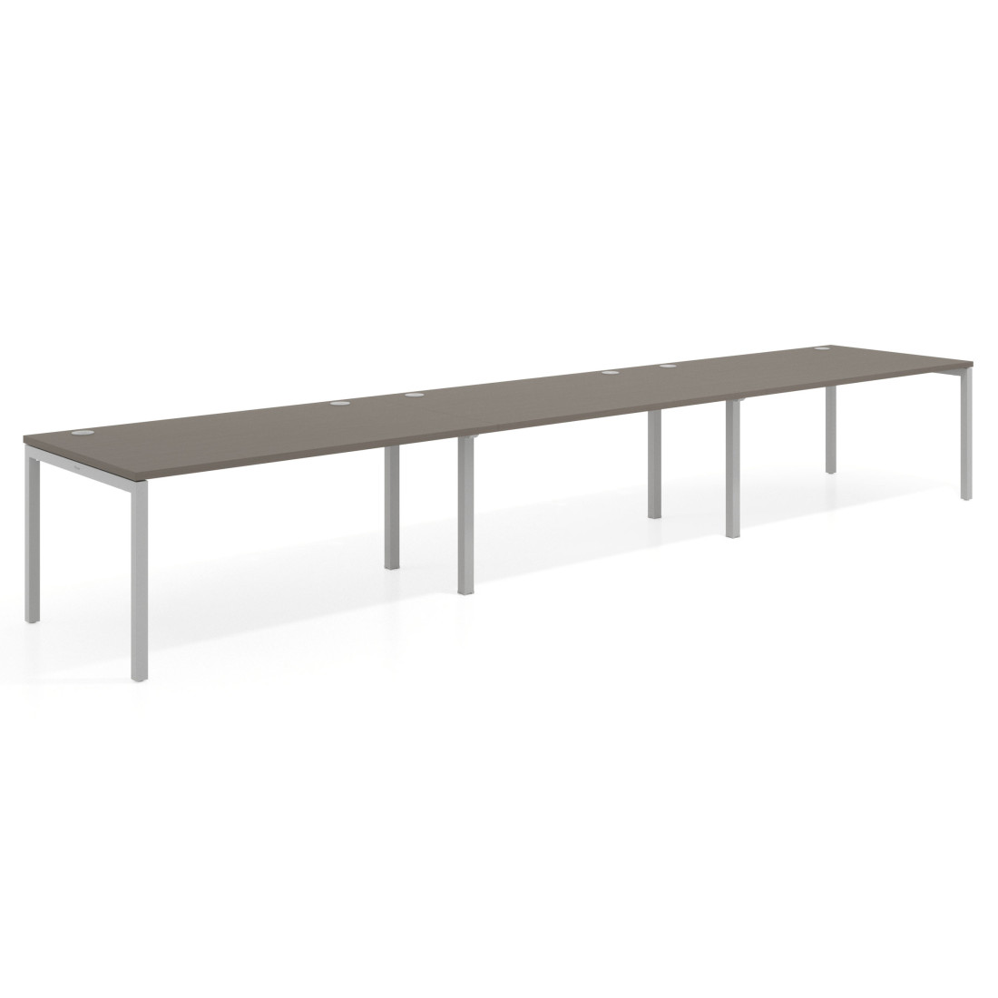 mesa multipuesto 300x100 etna kube mesa progresiva triple fondo 100cm recto 1