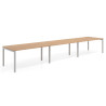 mesa multipuesto 300x100 siroco kube mesa progresiva triple fondo 100cm recto 1