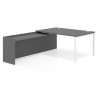 mesa en l 200x225 gris tormenta kube mesa con ala fondo 100cm recto 1