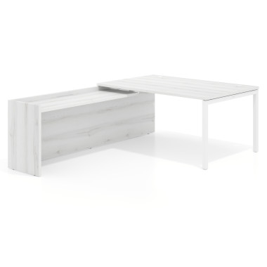 Mesa con ala fondo 100cm