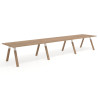 mesa multipuesto 360x100 naturale uvepro recto 1