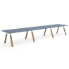 mesa multipuesto 360x100 azul talco uvepro recto 1