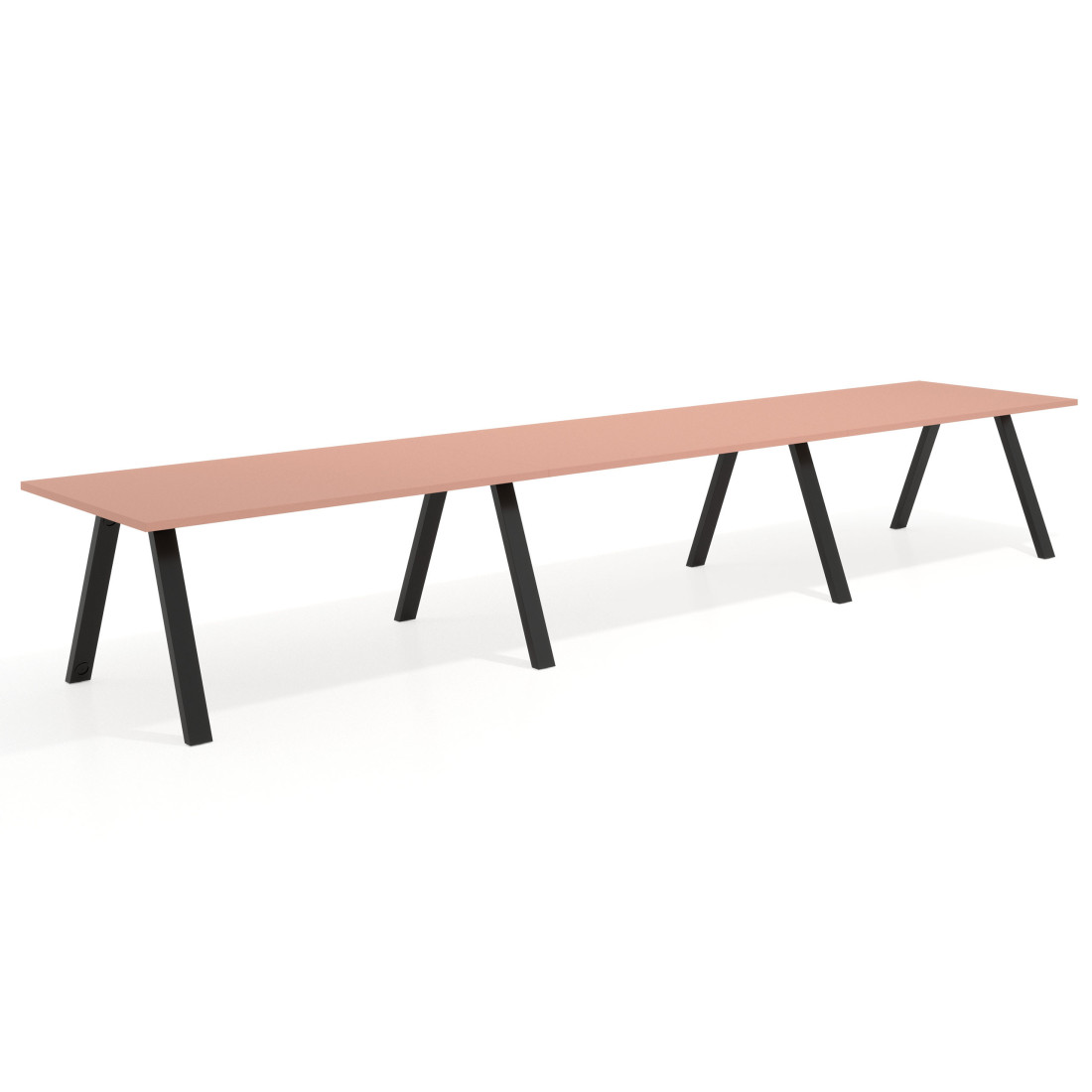 mesa multipuesto 360x100 rosa talco uvepro recto 1