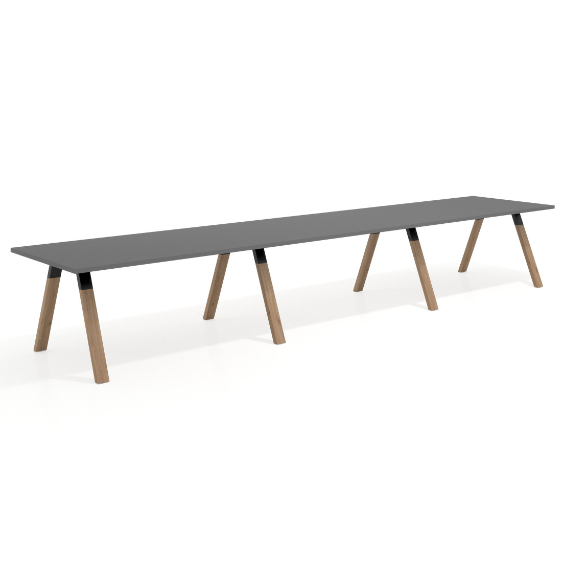 mesa multipuesto 360x100 gris tormenta uvepro recto 1