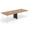 mesa reuniones 260x120 naturale tekno mesa doble fondo 120cm 1