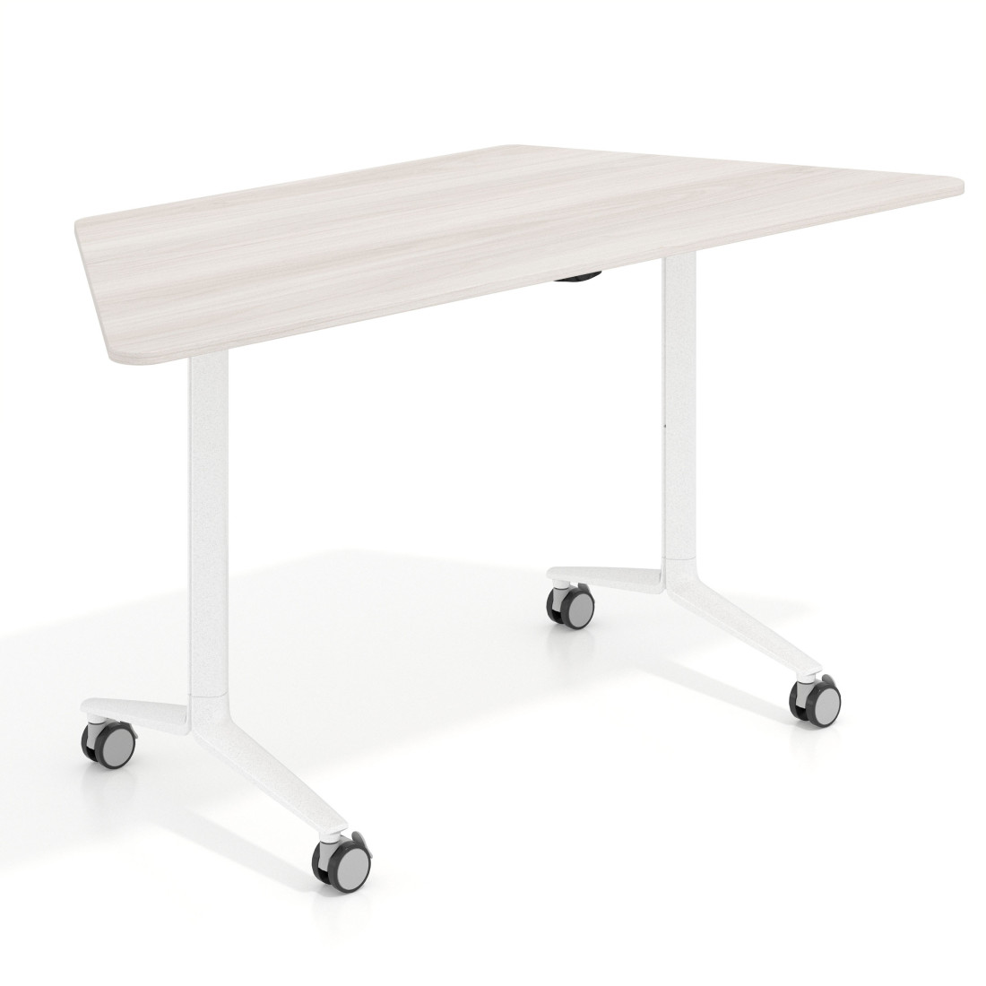 mesa de escritorio plegable 150x65 california pivot mesa plegable trapezoidal 1