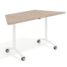 mesa de escritorio plegable 150x65 sahara pivot mesa plegable trapezoidal 1
