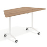 mesa de escritorio plegable 150x65 naturale pivot mesa plegable trapezoidal 1