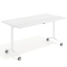 mesa de escritorio plegable 150x75 albo pivot mesa plegable rectangular 1