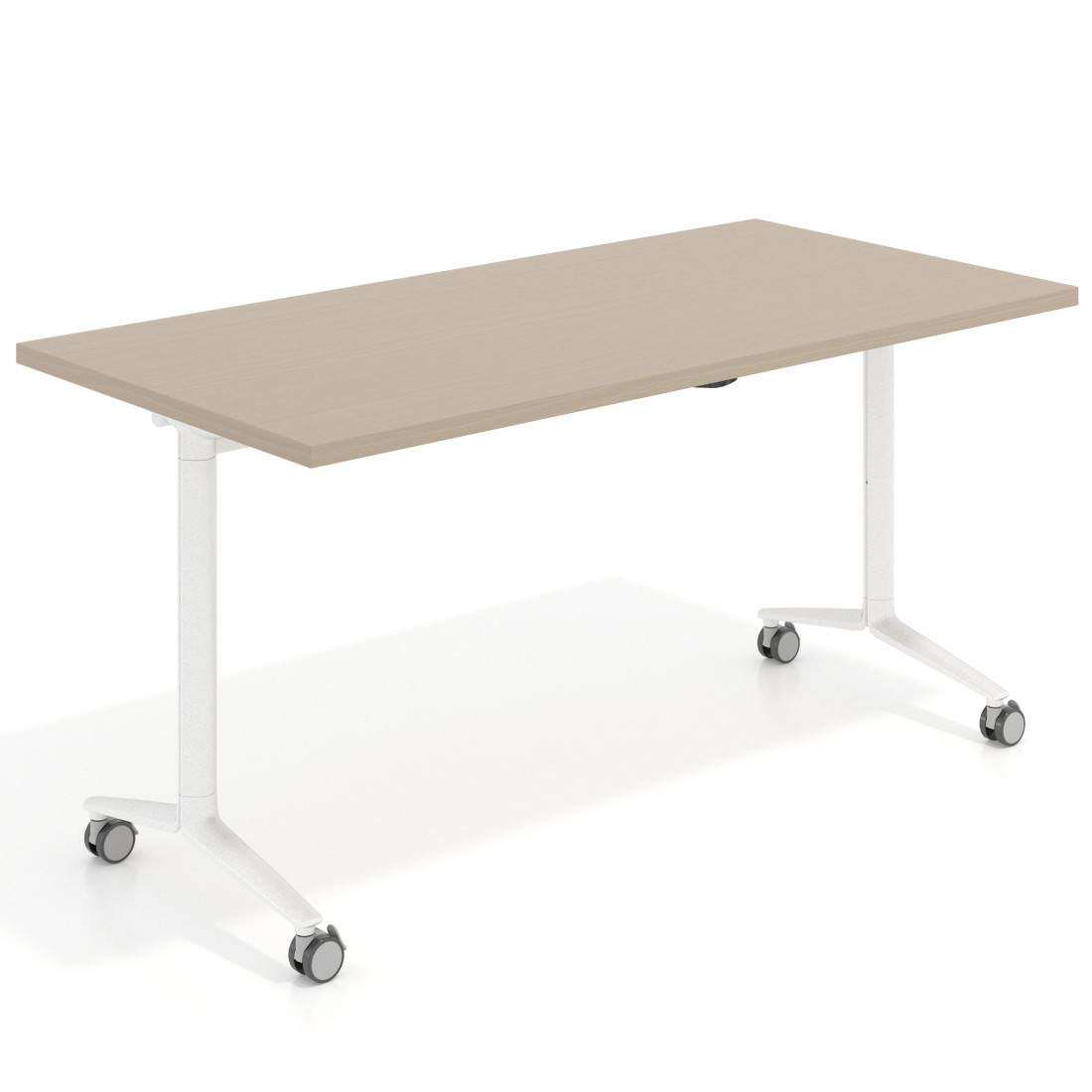 mesa de escritorio plegable 150x75 canvas pivot mesa plegable rectangular 1