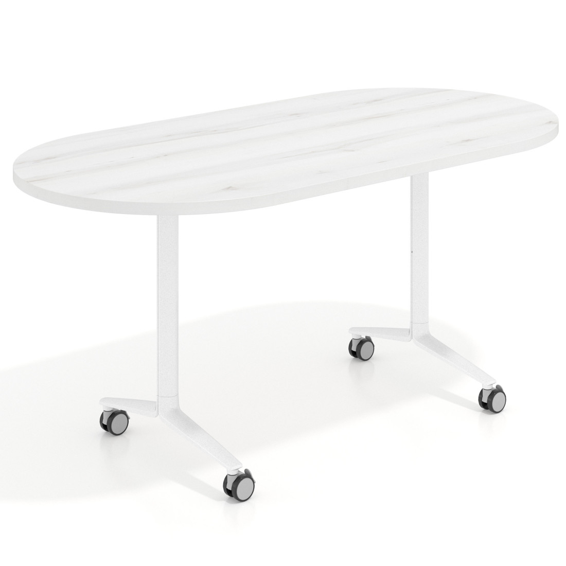 mesa de escritorio plegable 160x80 albo pivot mesa plegable ovalada 1