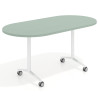 mesa de escritorio plegable 160x80 iris pivot mesa plegable ovalada 1