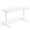 mesa de escritorio 120x68 blanco mate tdesk mesa fondo 68cm recto 1