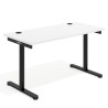 mesa de escritorio 120x68 blanco mate tdesk mesa fondo 68cm recto 1