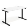 mesa de escritorio 120x68 blanco mate tdesk mesa fondo 68cm curvo 1
