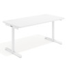 mesa de escritorio 120x80 blanco mate tdesk mesa fondo 80cm curvo 1