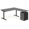 mesa en l 140x180 gris tormenta tdesk mesa con ala pedestal melamina recto 1