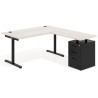 mesa en l 140x180 california tdesk mesa con ala pedestal metal recto 1