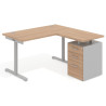 mesa en l 120x138 siroco tdesk mesa con ala corta pedestal melamina recto 1