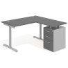 mesa en l 140x138 gris tormenta tdesk mesa con ala corta pedestal melamina recto 1