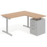mesa en l 120x138 siroco tdesk mesa con ala corta pedestal metal recto 1