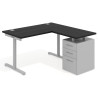 mesa en l 120x138 bocamina tdesk mesa con ala corta pedestal metal recto 1