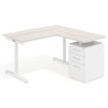 mesa en l 120x138 california tdesk mesa con ala corta pedestal metal recto 1