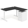 mesa en l 120x138 bocamina tdesk mesa con ala corta pedestal metal recto 1
