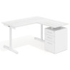 mesa en l 120x138 albo tdesk mesa con ala corta pedestal metal recto 1