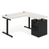 mesa en l 120x138 california tdesk mesa con ala corta pedestal metal recto 1