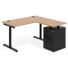 mesa en l 120x138 siroco tdesk mesa con ala corta pedestal metal recto 1