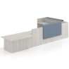mostrador de recepcion 238x320 california azul talco welcome mostrador con rincon izquierdo y modulo de atencion 1