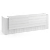 mostrador de recepcion 326x75 albo welcome mostrador doble con doble encimera larga 1