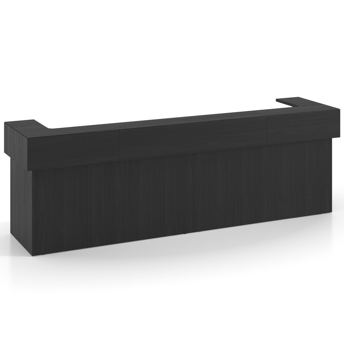 mostrador de recepcion 326x75 bocamina welcome mostrador doble encimera corta corrida 1