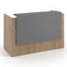 mostrador de recepcion 106x75 naturale gris tormenta welcome mostrador individual encimera larga 1