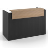 mostrador de recepcion 106x75 bocamina rayado natural welcome mostrador individual encimera corta 1